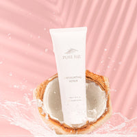 Coconut Exfoliating Scrub with Papaya and Pineapple Enzyme (4oz/120ml)