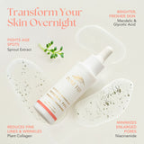 Glycolic Overnight Renewal Peel with Mandelic + Niacinamide (1oz/30ml)