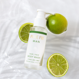 MAN Hair Face & Body Wash (3oz/90ml)