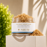 Black Pearl & Sea Grapes Sugar Scrub (10.14oz/300ml)