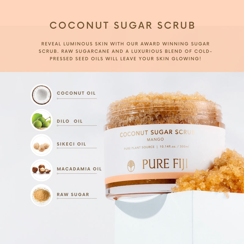 Coconut Sugar Scrub (10oz/300ml)