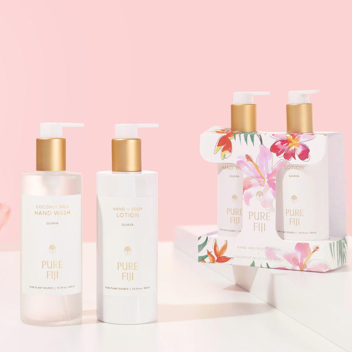PURE FIJI ココナッツ ボディケアセット Luxury Gift Set - Oil, Body