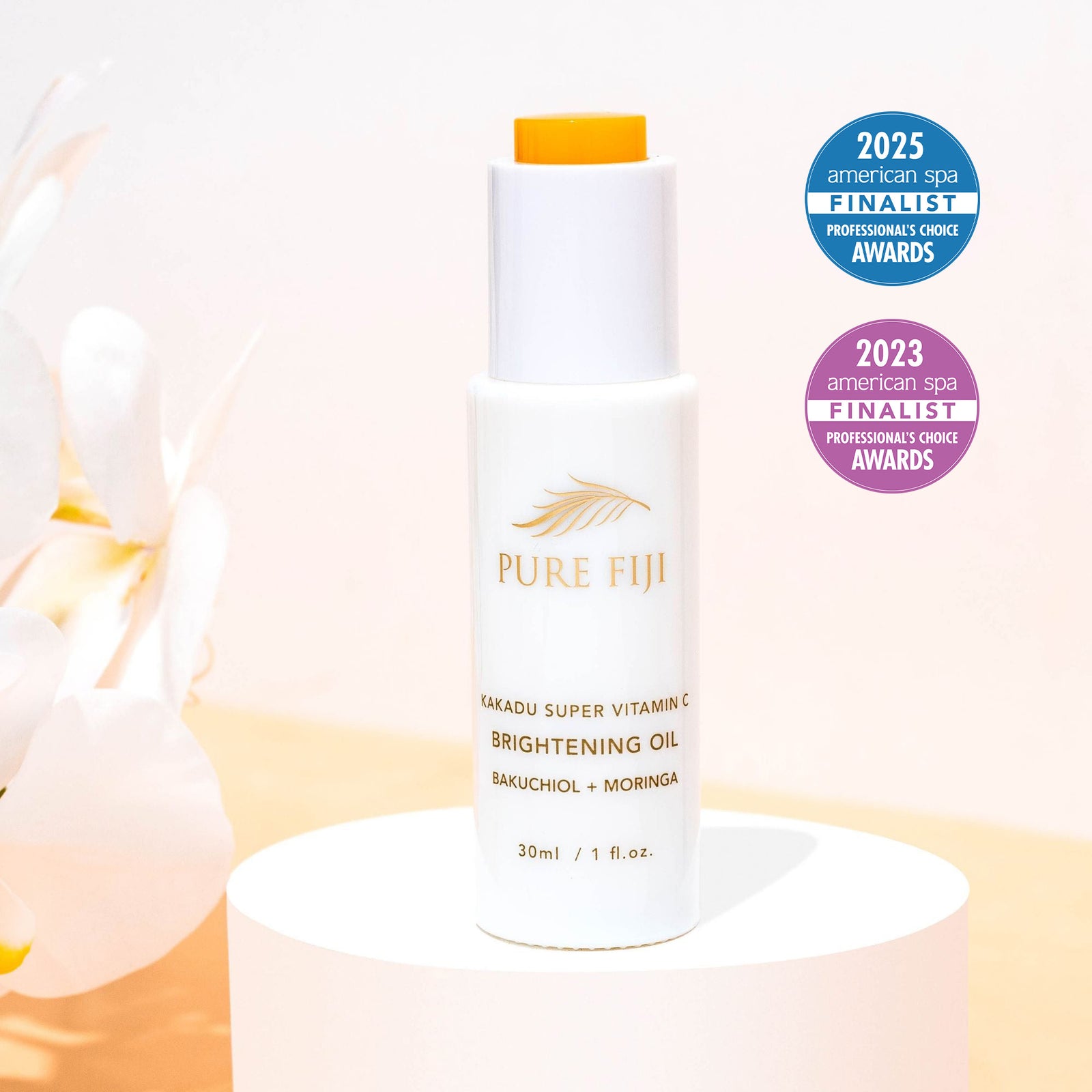 麗華 BEAUTY OIL 18ml×5個 Kakadu Super Vitamin C Brightening Oil with Bakuchiol + Moringa