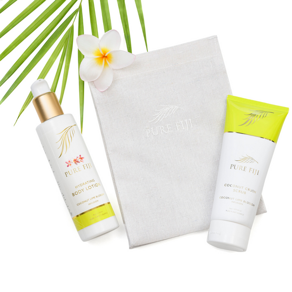 Hydrate & Polish Kit (Lotion/Crush in Canvas Bag)